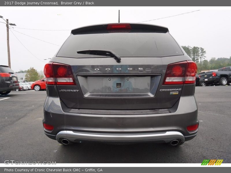 Bruiser Grey / Black 2017 Dodge Journey Crossroad