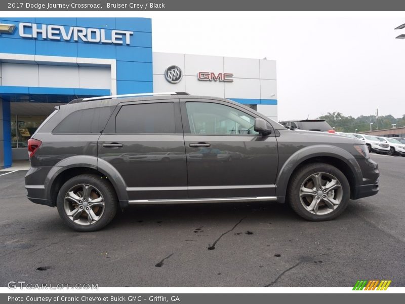 Bruiser Grey / Black 2017 Dodge Journey Crossroad