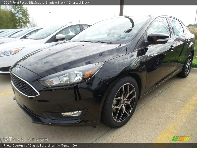 Shadow Black / Charcoal Black 2017 Ford Focus SEL Sedan
