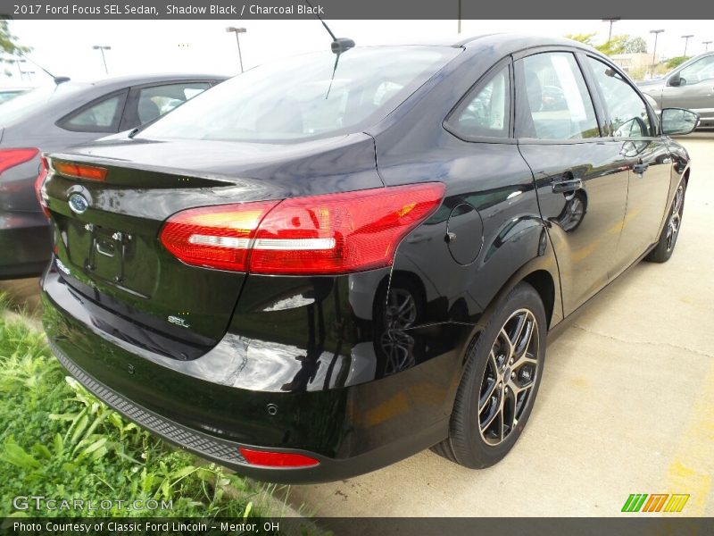 Shadow Black / Charcoal Black 2017 Ford Focus SEL Sedan