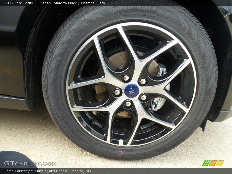 Shadow Black / Charcoal Black 2017 Ford Focus SEL Sedan