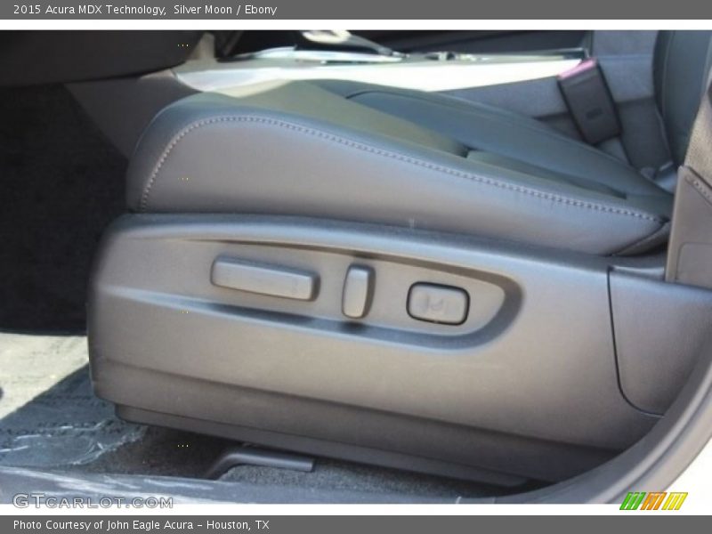 Silver Moon / Ebony 2015 Acura MDX Technology