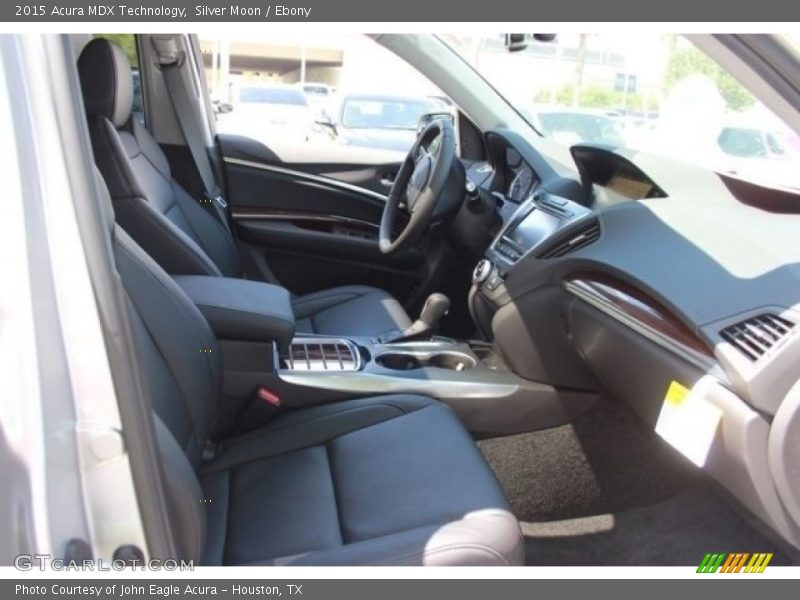 Silver Moon / Ebony 2015 Acura MDX Technology