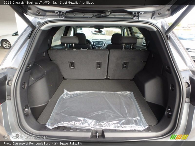 Satin Steel Metallic / Jet Black 2018 Chevrolet Equinox LT AWD