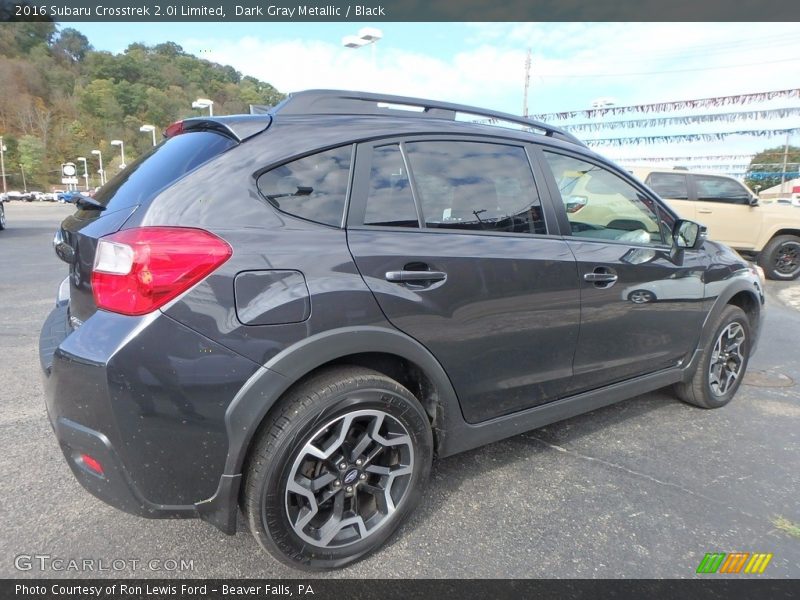 Dark Gray Metallic / Black 2016 Subaru Crosstrek 2.0i Limited