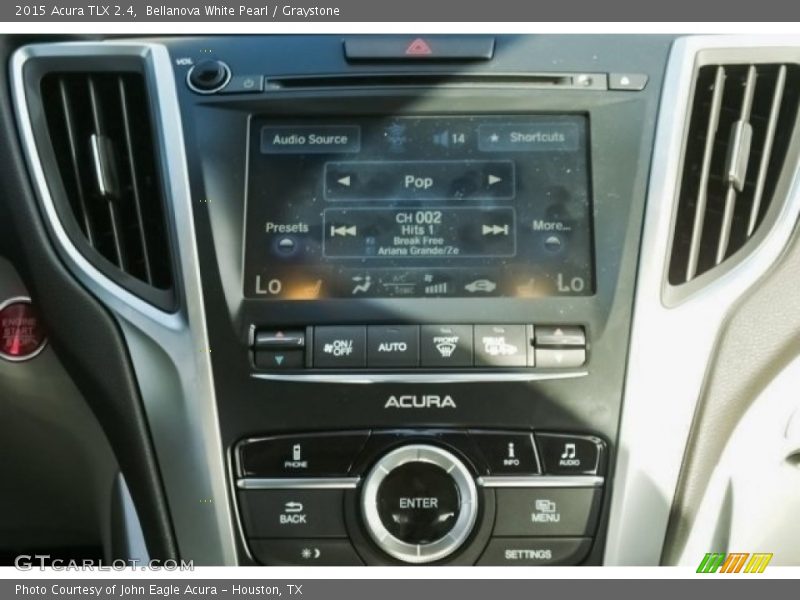 Bellanova White Pearl / Graystone 2015 Acura TLX 2.4
