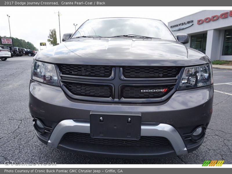 Granite Pearl-Coat / Black 2017 Dodge Journey Crossroad