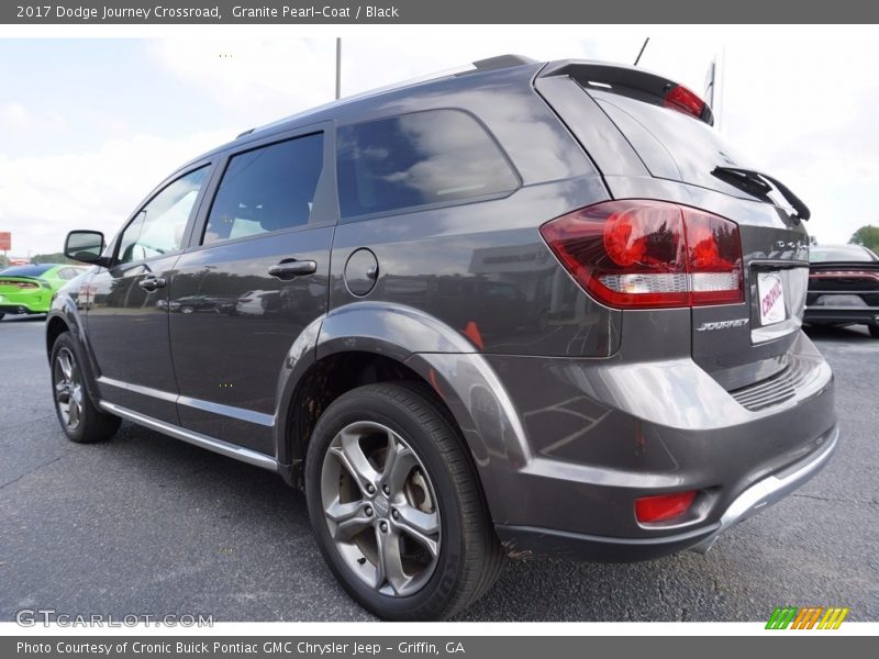 Granite Pearl-Coat / Black 2017 Dodge Journey Crossroad