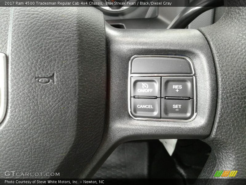 Controls of 2017 4500 Tradesman Regular Cab 4x4 Chassis