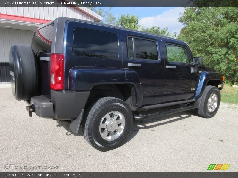 Midnight Blue Metallic / Ebony Black 2007 Hummer H3