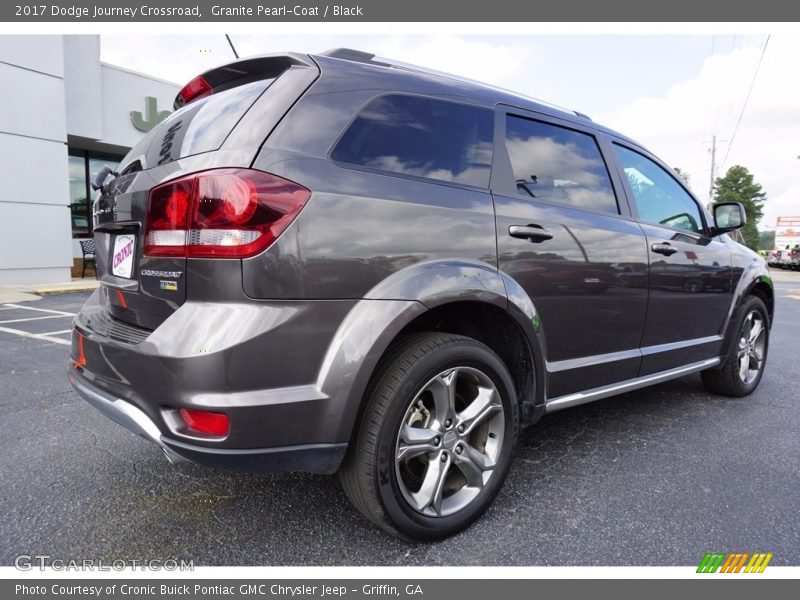 Granite Pearl-Coat / Black 2017 Dodge Journey Crossroad