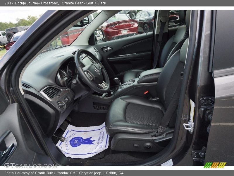 Granite Pearl-Coat / Black 2017 Dodge Journey Crossroad