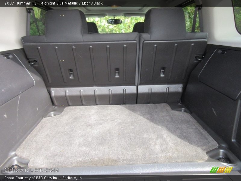 Midnight Blue Metallic / Ebony Black 2007 Hummer H3