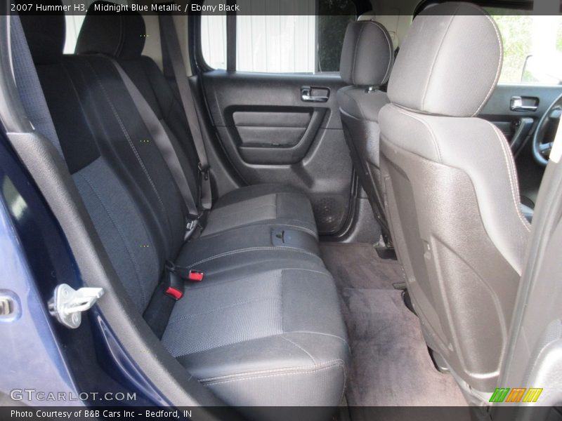 Midnight Blue Metallic / Ebony Black 2007 Hummer H3