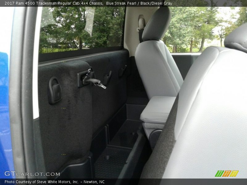 Blue Streak Pearl / Black/Diesel Gray 2017 Ram 4500 Tradesman Regular Cab 4x4 Chassis