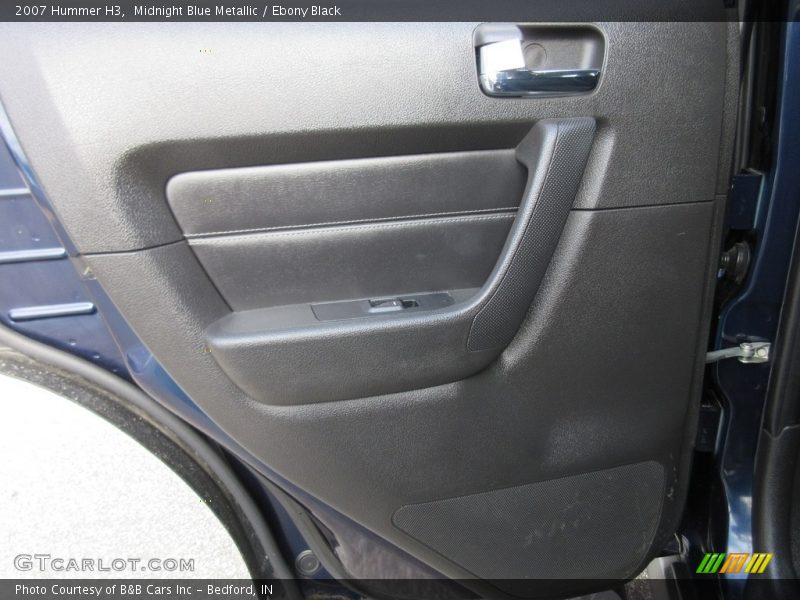 Midnight Blue Metallic / Ebony Black 2007 Hummer H3