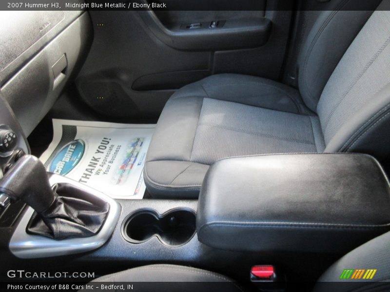 Midnight Blue Metallic / Ebony Black 2007 Hummer H3