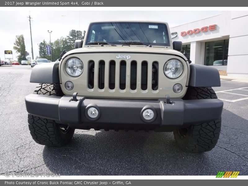 Gobi / Black 2017 Jeep Wrangler Unlimited Sport 4x4