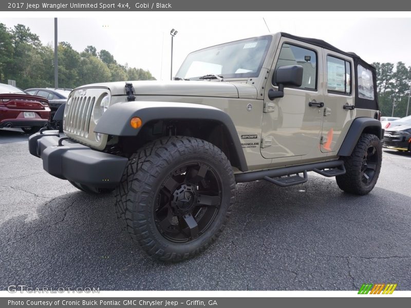 Gobi / Black 2017 Jeep Wrangler Unlimited Sport 4x4
