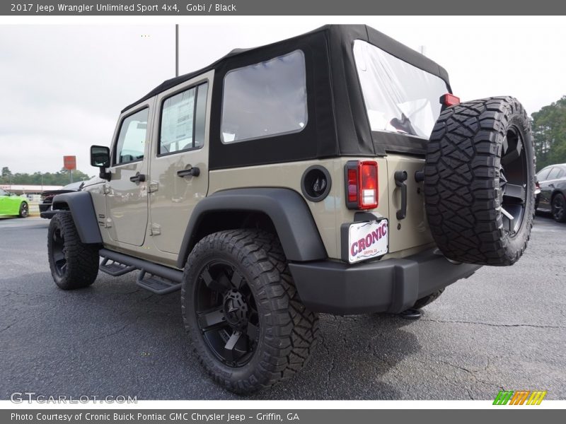 Gobi / Black 2017 Jeep Wrangler Unlimited Sport 4x4