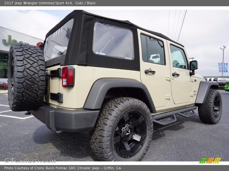 Gobi / Black 2017 Jeep Wrangler Unlimited Sport 4x4