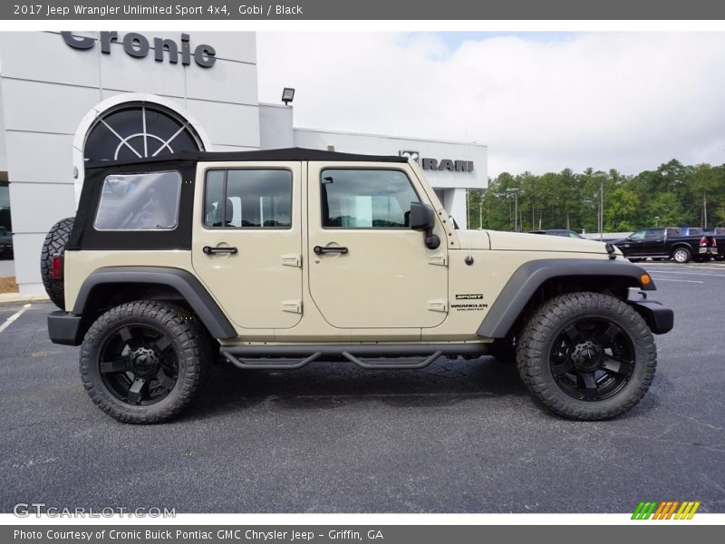 Gobi / Black 2017 Jeep Wrangler Unlimited Sport 4x4