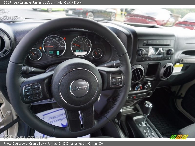 Gobi / Black 2017 Jeep Wrangler Unlimited Sport 4x4