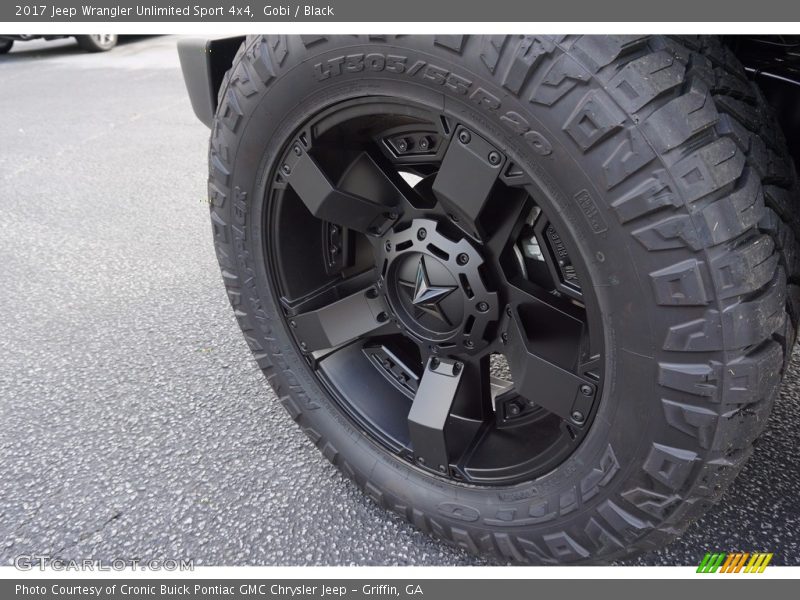 Gobi / Black 2017 Jeep Wrangler Unlimited Sport 4x4