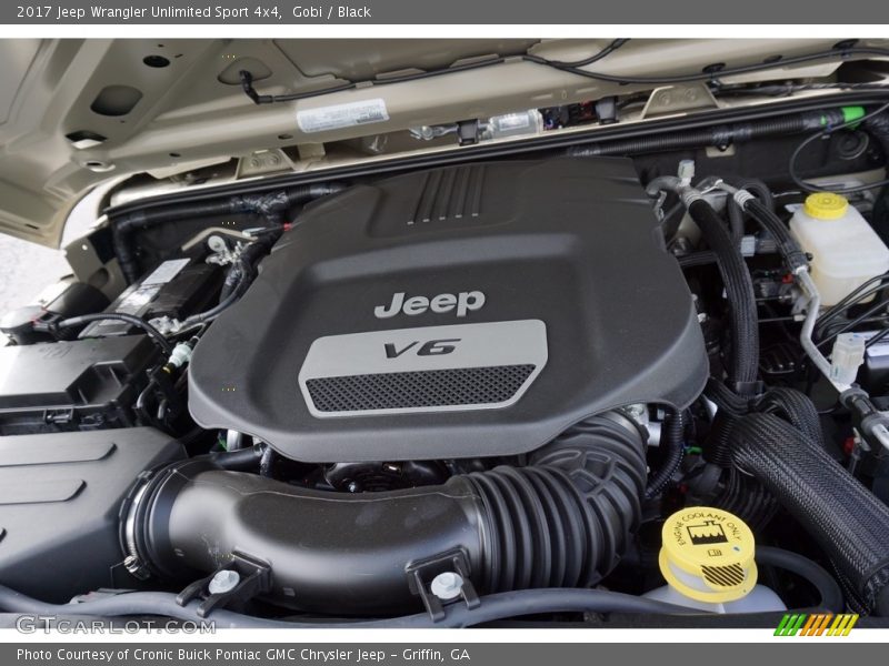 Gobi / Black 2017 Jeep Wrangler Unlimited Sport 4x4