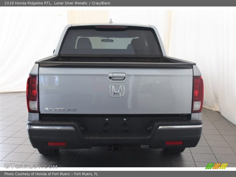 Lunar Silver Metallic / Gray/Black 2018 Honda Ridgeline RTL