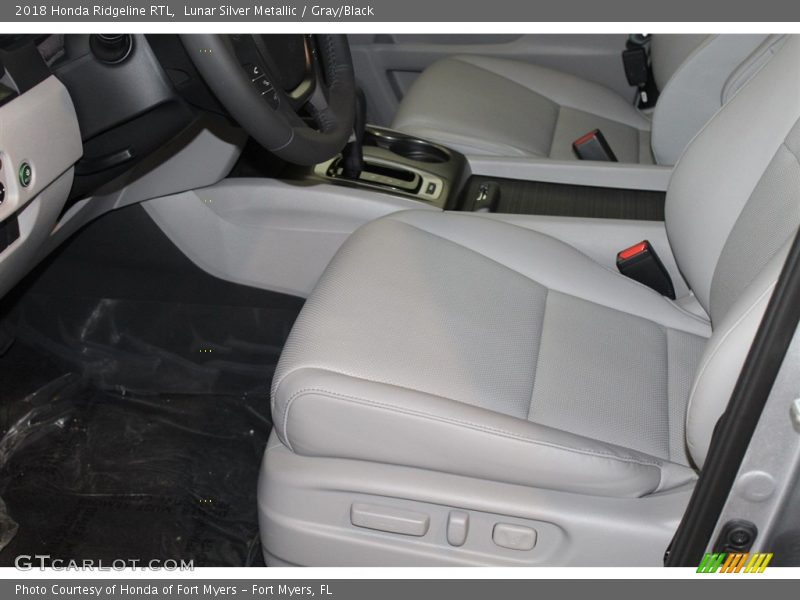 Lunar Silver Metallic / Gray/Black 2018 Honda Ridgeline RTL