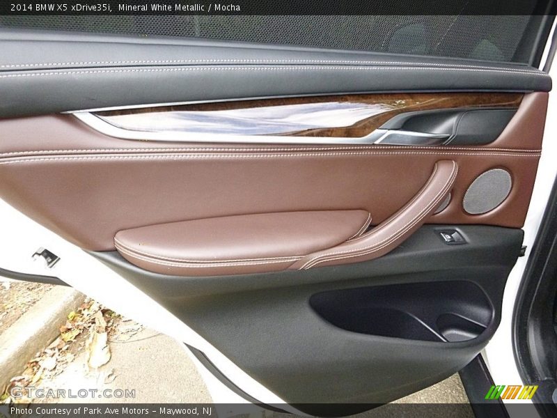 Mineral White Metallic / Mocha 2014 BMW X5 xDrive35i