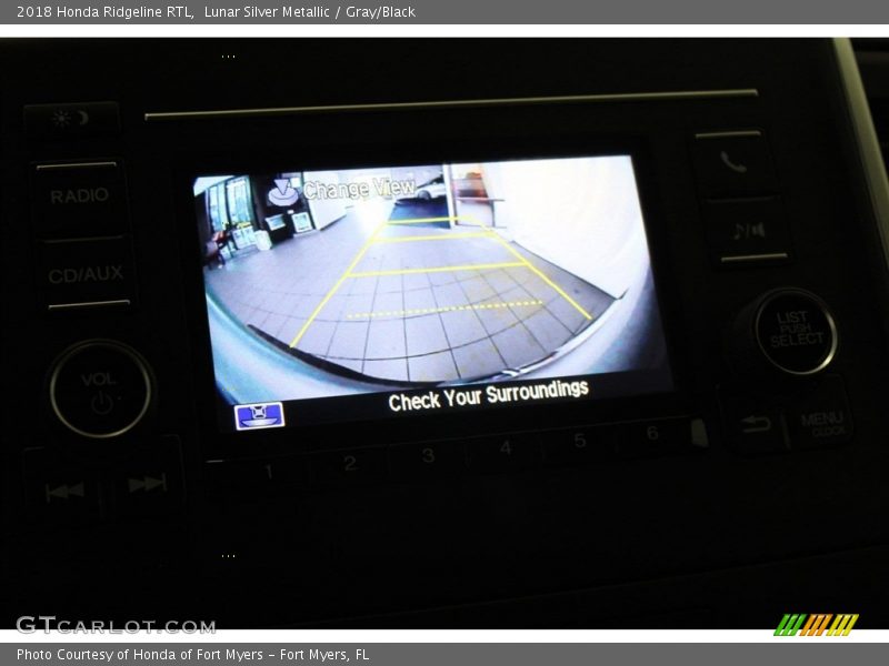 Lunar Silver Metallic / Gray/Black 2018 Honda Ridgeline RTL