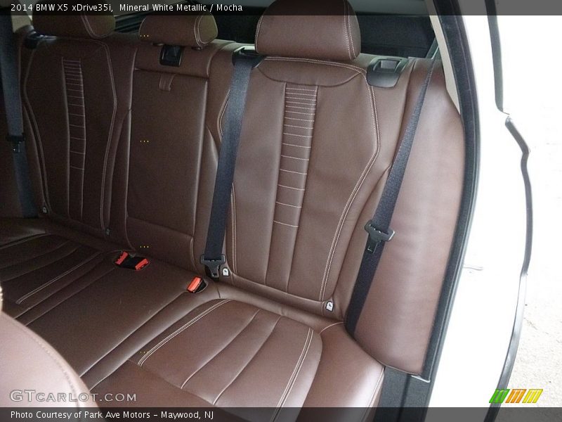 Mineral White Metallic / Mocha 2014 BMW X5 xDrive35i