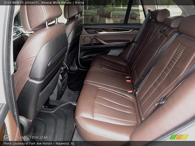 Mineral White Metallic / Mocha 2014 BMW X5 xDrive35i