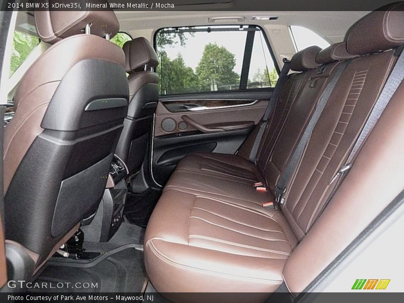 Mineral White Metallic / Mocha 2014 BMW X5 xDrive35i