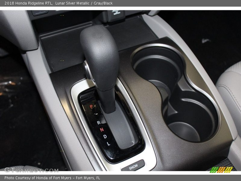 Lunar Silver Metallic / Gray/Black 2018 Honda Ridgeline RTL