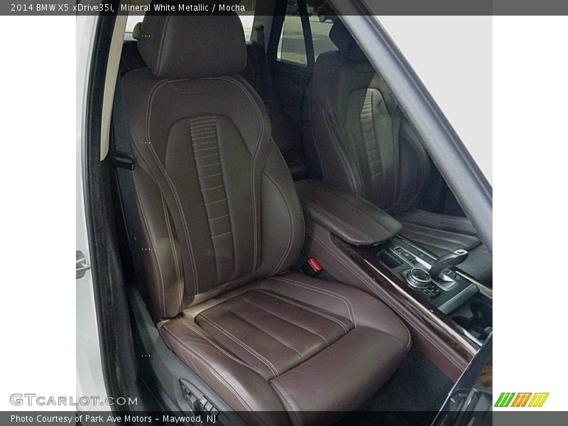Mineral White Metallic / Mocha 2014 BMW X5 xDrive35i