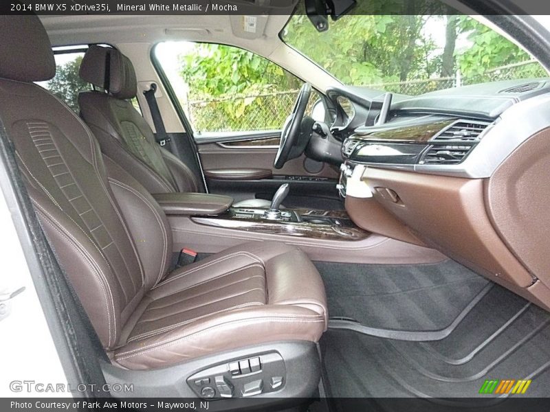 Mineral White Metallic / Mocha 2014 BMW X5 xDrive35i