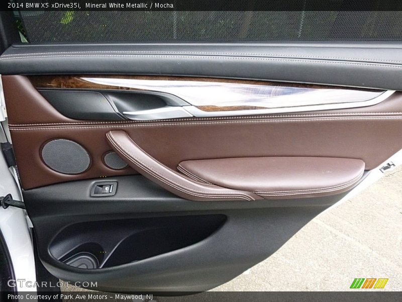 Mineral White Metallic / Mocha 2014 BMW X5 xDrive35i