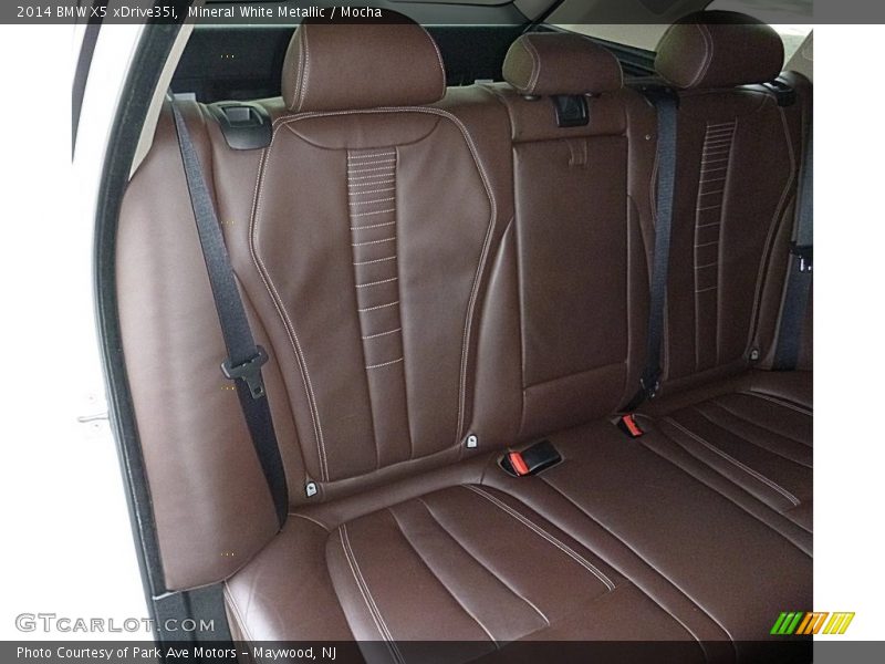Mineral White Metallic / Mocha 2014 BMW X5 xDrive35i