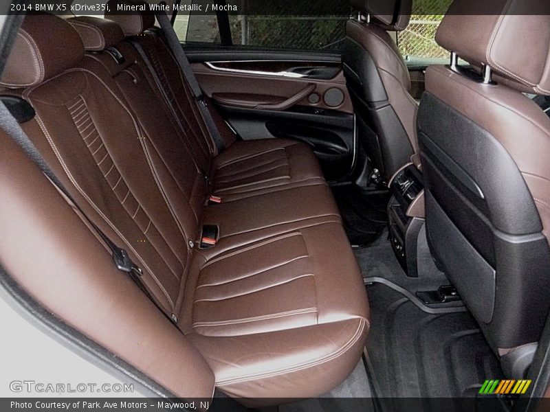 Mineral White Metallic / Mocha 2014 BMW X5 xDrive35i