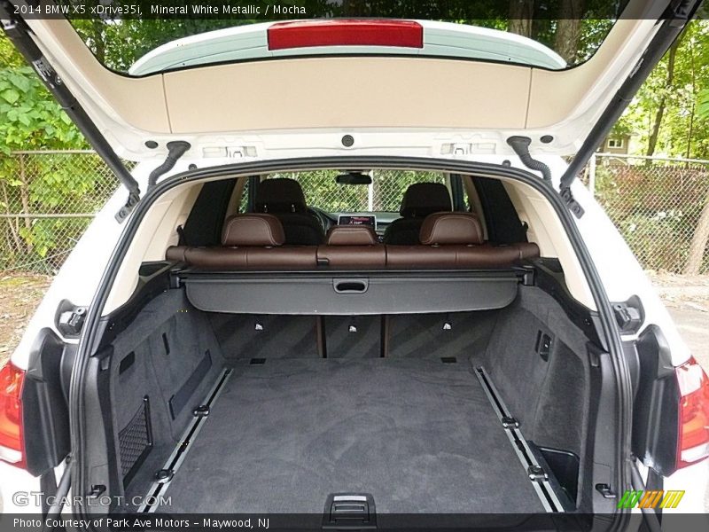 Mineral White Metallic / Mocha 2014 BMW X5 xDrive35i