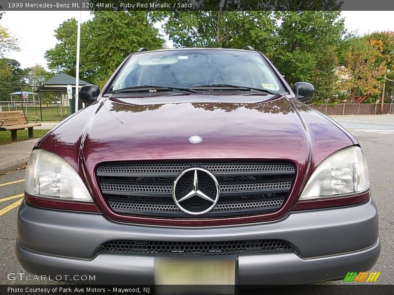 Ruby Red Metallic / Sand 1999 Mercedes-Benz ML 320 4Matic