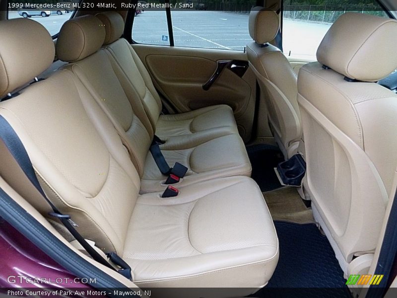 Ruby Red Metallic / Sand 1999 Mercedes-Benz ML 320 4Matic