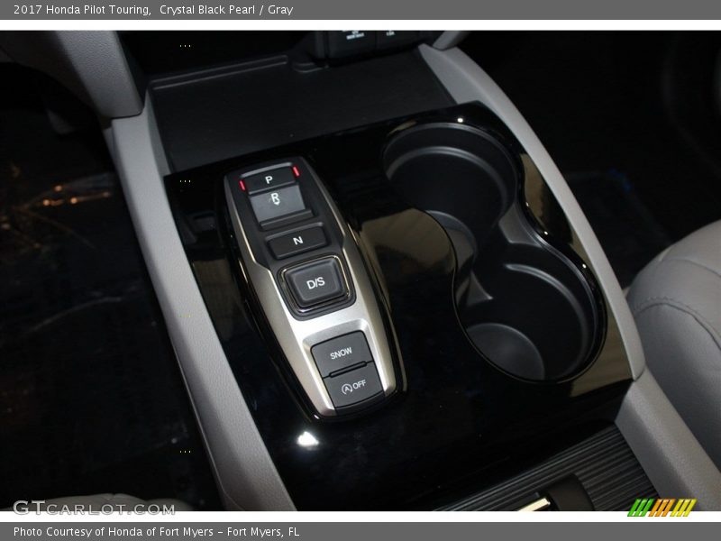Crystal Black Pearl / Gray 2017 Honda Pilot Touring