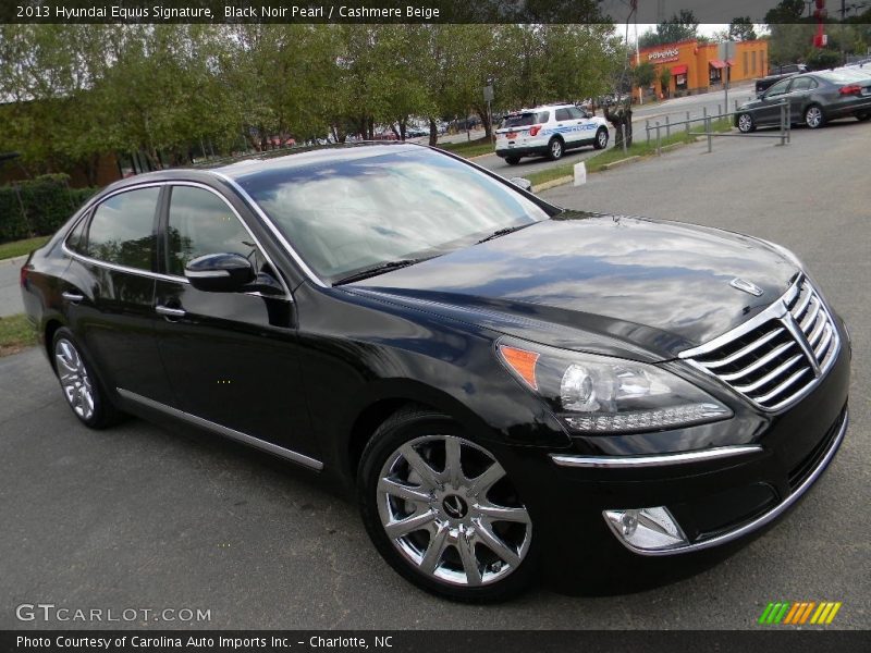 Black Noir Pearl / Cashmere Beige 2013 Hyundai Equus Signature