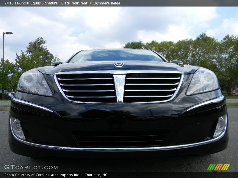 Black Noir Pearl / Cashmere Beige 2013 Hyundai Equus Signature