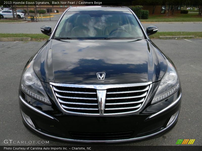 Black Noir Pearl / Cashmere Beige 2013 Hyundai Equus Signature
