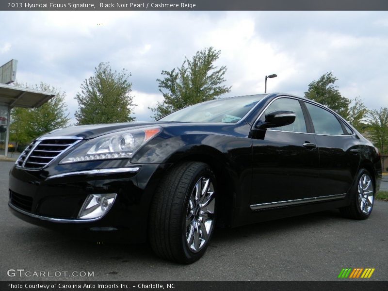 Black Noir Pearl / Cashmere Beige 2013 Hyundai Equus Signature